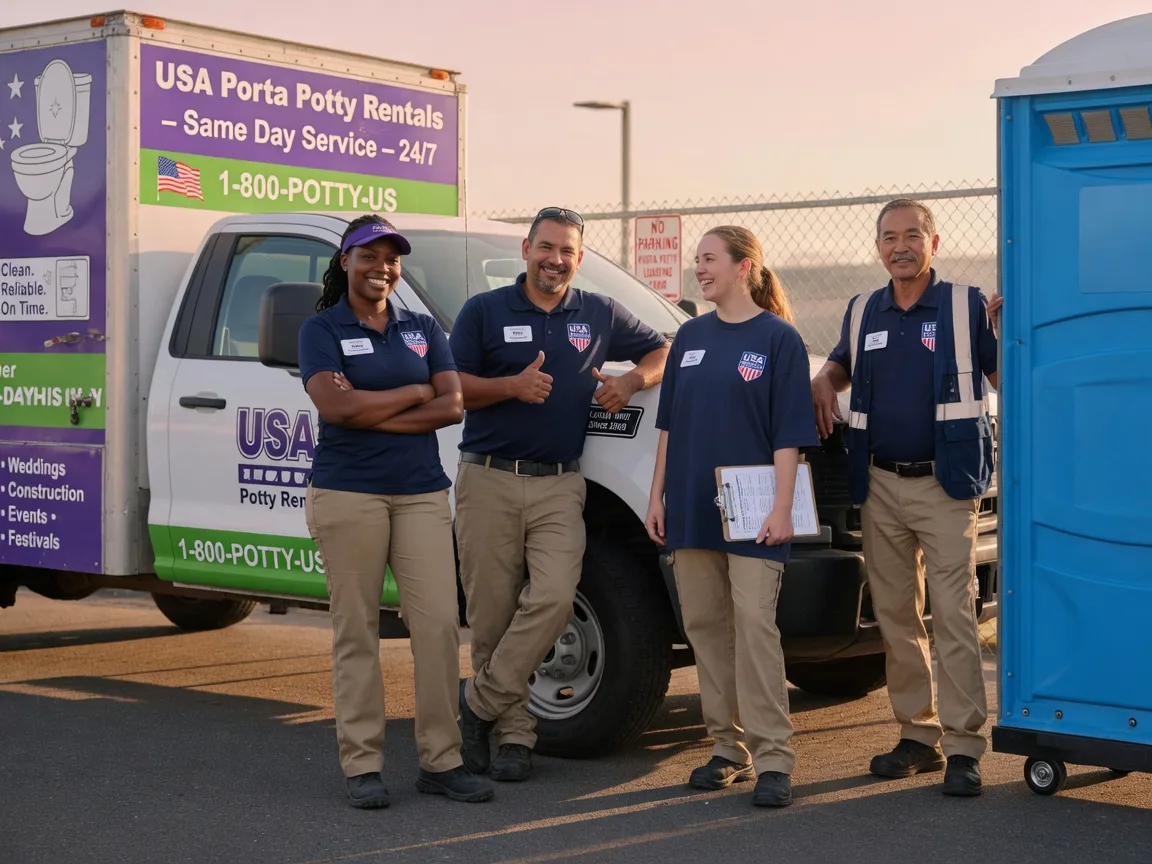Porta Potty Rental company in Elverta, CA